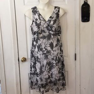 Black and white dress